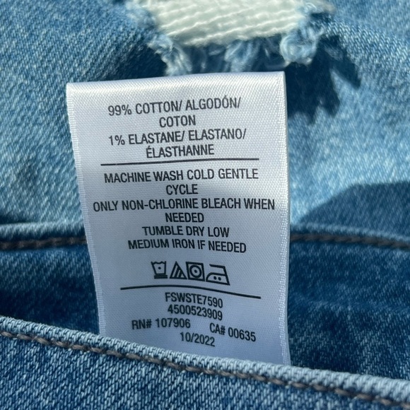 Hudson Kass Stevie High Waist Straight Jeans - Picture 8 of 8